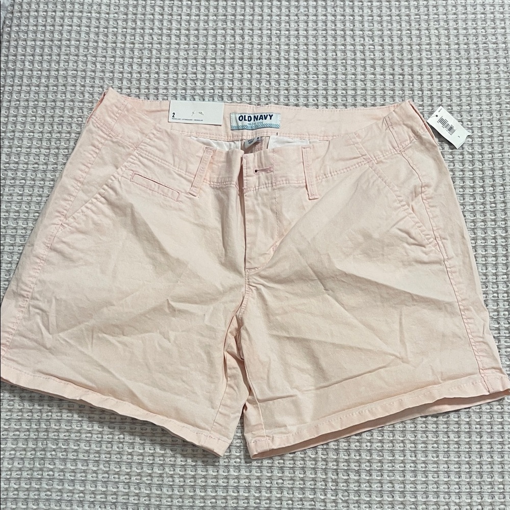 Old Navy Women's Light Pink Bermudas (pale pink)